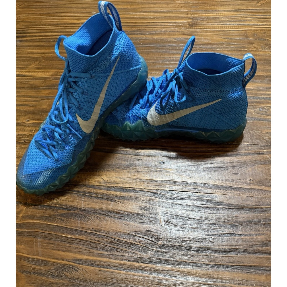 Nike 851312-404 Mens Size 12 Blue Gold Athletic Training Shoes Rare 2016